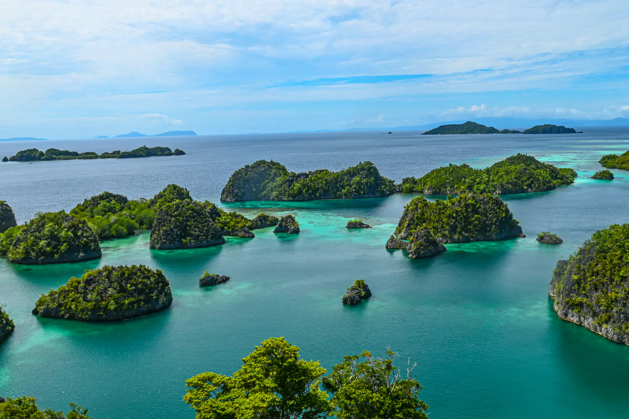 Sailing Through Raja Ampat Karst Limestone | YMA Yachting