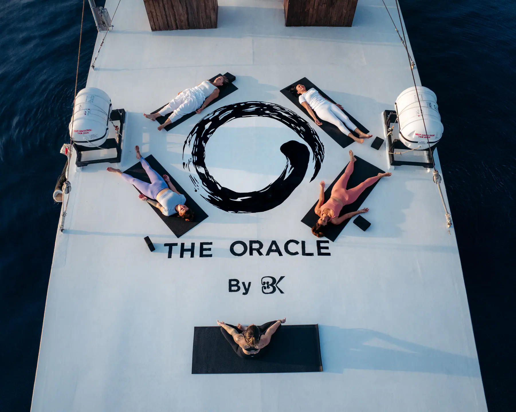 Yoga Session Onboard Oracle Yacht | YMA Yachting